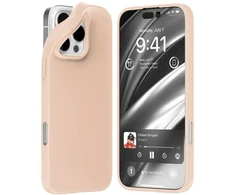 Dėklas Mercury Soft Apple iPhone 16 Pro Max 6,9″ rožinės spalvos sand