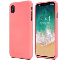 Dėklas Mercury Soft Apple iPhone 15 Pro 6,1″ rožinės spalvos