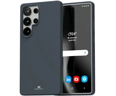 Dėklas „Mercury Soft Samsung S25 Ultra S938“ vidurnakčio mėlynas