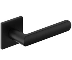 Metal_Bud Durų rankena, vidaus Q Slim Juodas LUNA Q SLIM, juoda