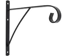 METALINIS AUGALŲ LAIKIKLIS KLASIKINIS PAPRASTAS Juodas 26X28CM KINZO 1086965