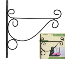 METALINIS AUGALŲ LAIKIKLIS SU ORNAMENTAIS Juodas 26X28CM KINZO 1086958