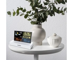 METEO SP110B meteorologijos stotis su DCF, balta