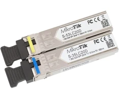 Mikrotik S-3553LC20D tinklo siųstuvų-imtuvų modulis 1250 Mbit/ai SFP