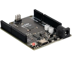 Mikrovaldiklis ONE suderinamas su UNO, su ATmega328PB JOY-IT