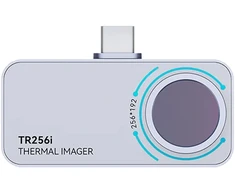 Termovizorinė Kamera - Mileseey TR256i 256×192 Rezoliucija, -15°C iki 600°C, USB-C, Juoda