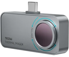 Termovizorinė Kamera - Mileseey TR256i 256×192 Rezoliucija, -15°C iki 600°C, USB-C, Juoda