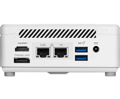 Mini desktop computer MSI Cubi 5 1M-441BEU Core 3 / 8GB DDR5 / 512 GB SSD / WiFi 6E + BT 5.3 / 1×2.5Gbps + 1x1Gbps / Windows 11 Pro (baltas)