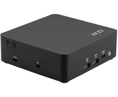 Mini desktop MSI Cubi NUC AI 1UMG-073BEU barebone Core Ultra 7 / 16GB / 1TB SSD / Wi-Fi 6E + BT / 2×2.5Gbps / Windows 11 Home (juodas)