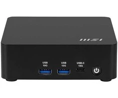 Mini desktop MSI Cubi NUC AI 1UMG-073BEU barebone Core Ultra 7 / 16GB / 1TB SSD / Wi-Fi 6E + BT / 2×2.5Gbps / Windows 11 Home (juodas)