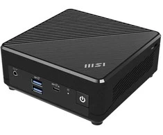 Mini Desktop PC MSI Cubi N ADL S-225BEU Intel N100 / 8GB / 512GB SSD / WiFi 5 + BT 5.0 / 2x1Gbps / Windows 11 Home / juodos spalvos