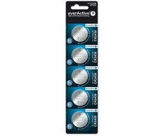 Mini everActive CR2430 ličio baterijos lizdinė plokštelė, 5 vnt.