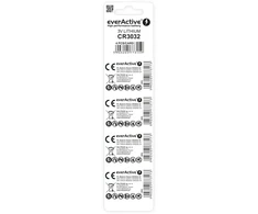 Mini everActive CR3032 ličio baterija – lizdinė plokštelė su 4 vnt.