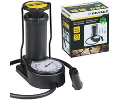 MINI KOJINĖ DVIRAČIO POMPA SU MANOMETRU 180 PSI 2 ADAPTERIAI ADATA DUNLOP 480862