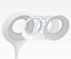 Mini Wozinsky Wireless LED Reading Lamp with Clip + USB-C Cable – Baltas