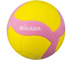 MKA Mikasa VS160W geltonai rožinis tinklinio kamuolys 4 dydžio