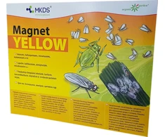 Mkds Baltasparnių, skydamarių, amarų gaudyklė MAGNET Geltonas
