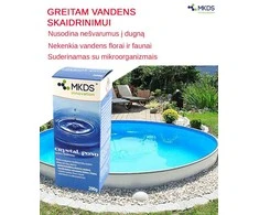 Mkds Vandens skaidrinimo bioproduktas CRYSTAL POND, 200 g