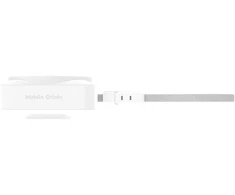 Mobile Origin 10000 mAh Qi2 TFT Ekranas Semi-solid PowerBank PB19 – USB-C Cable Baltas