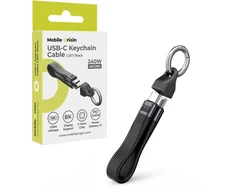Mobile Origin 240W 40Gbps 8K USB-C Keychain Cable CB17 Juodas