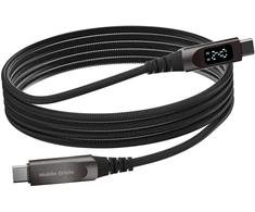 „Mobile Origin“ 240 W „Ekranas“ USB-C į USB-C laidas, 1,5 m, CB4
