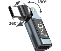 Mobile Origin 240W ekranas USB-C 540° besisukantis adapteris CB15