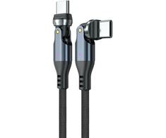 Mobile Origin 240W Rotating Cable 540° USB-C to USB-C 1m CB12