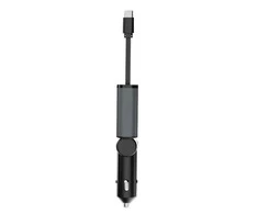 Mobile Origin 3in1 50W automobilinis įkroviklis CA27 – USB-C + USB-A, USB-C laidas