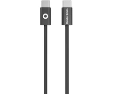 „Mobile Origin“ 60 W itin plonas USB-C į USB-C laidas, 1 m, CB11, Juodas