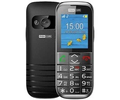 Mobilusis telefonas GSM MAXCOM MM 720 SE juodos spalvos