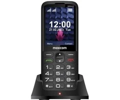Mobilusis telefonas - MAXCOM MM 445 4G juodos spalvos