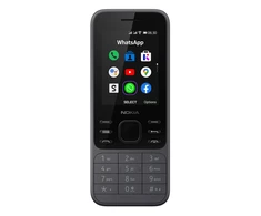 Mobilusis telefonas Nokia 6300 Dual Sim 4G, pilkos spalvos