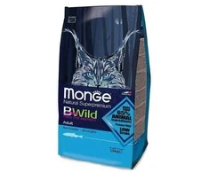 Monge Dry Cat BWILD - Adult Anchovies (ančiuviai) 1,5kg