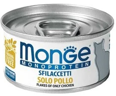 Monge Monoprotein - Cat Flakes tik vištiena 80g