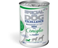 Monge Special Dog Exc. konservai Mini šunims gabalėliai su triušiena 400g