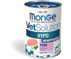 Monge VetSolution Dog Wet HYPO MONO Pork 400g