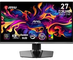 Monitorius MSI MAG 272UP QD-OLED E16 - 165Hz | 3840x2160| QD-OLED Flat | 26.5"