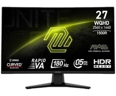 Monitorius MSI MAG 274CQF 27″ / WQHD / Rapid VA / 180Hz / 0,5ms GtG