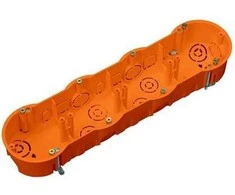 Montavimo dėžutė Pawbol A.0047P, 68 x 46 mm, su varžtais