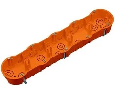 Montavimo dėžutė Pawbol A.0048P, 68 x 46 mm, su varžtais