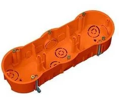 Montavimo dėžutė trivietė Pawbol A.0041P, 46 x 68 mm