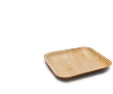 Mood Food Mood_Food Kvadratinės palmių lapų lėkštės, 15×15 cm, 6 vnt.
