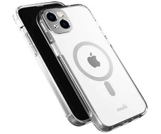 Moshi iGlaze MagSafe - dėklas skirtas Apple iPhone 14 Max Sidabrinis