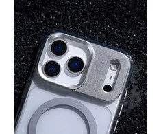Moshi iGlaze MagSafe - dėklas skirtas Apple iPhone 17 Pro Max Luna Sidabrinis