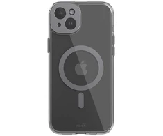 Moshi iGlaze MagSafe - dėklas skirtas Apple iPhone 15 Plus Meteorite Gray