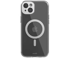 Moshi iGlaze MagSafe - dėklas skirtas Apple iPhone 15 Plus Luna Sidabrinis