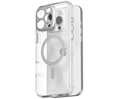 Moshi iGlaze MagSafe - dėklas skirtas Apple iPhone 16 Pro Max Luna Sidabrinis