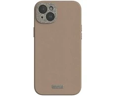 Moshi Napa MagSafe - Leather dėklas skirtas Apple iPhone 15 Plus Woodsmoke Brown
