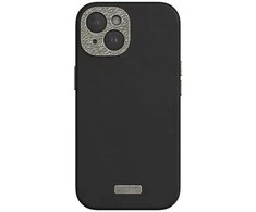 Moshi Napa MagSafe - Leather dėklas skirtas Apple iPhone 15 Midnight Juodas