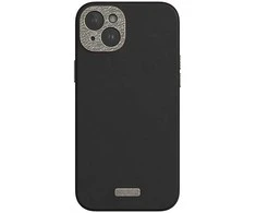 Moshi Napa MagSafe - Leather dėklas skirtas Apple iPhone 15 Plus Midnight Juodas